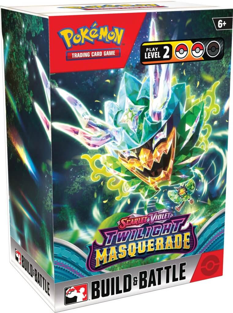 Pokemon TCG Scarlet & Violet Twilight Masquerade Build & Battle Box