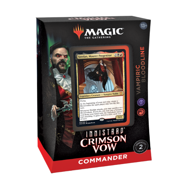 Magic: The Gathering - Innistrad: Crimson Vow Commander Deck - Vampiric Bloodline