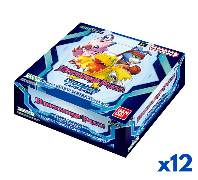 Digimon Card Game - Dimensional Phase BT11 Booster Case