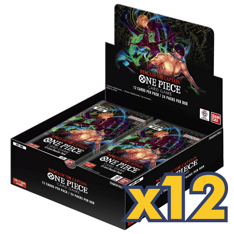One Piece Card Game Wings of the Captain Booster Case [OP-06]