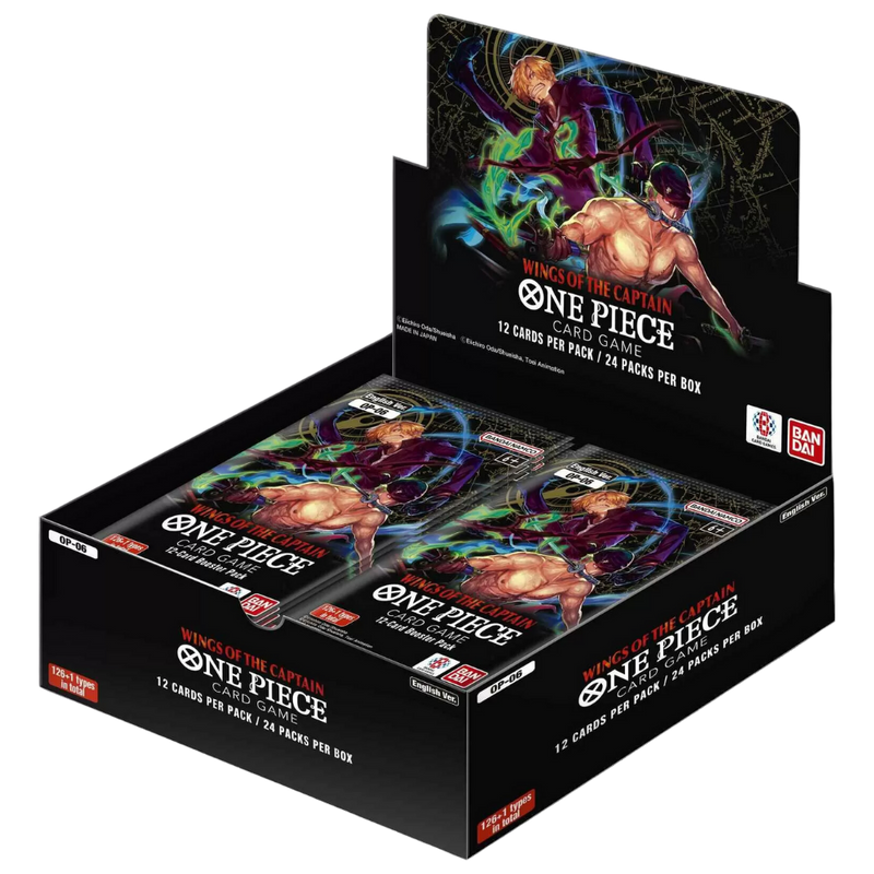 One Piece Card Game Wings of the Captain Booster Box [OP-06]