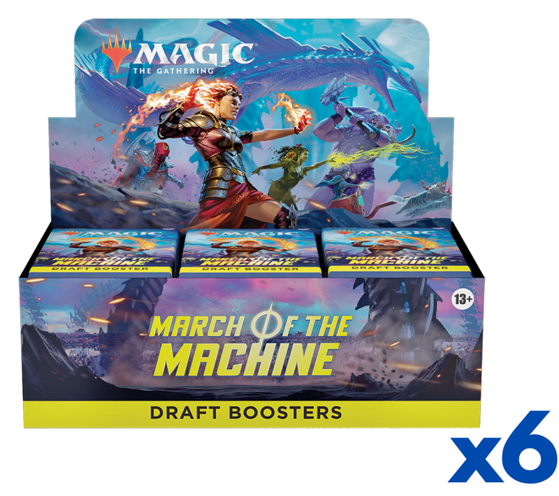 Magic: The Gathering March of the Machine Draft Booster Case
