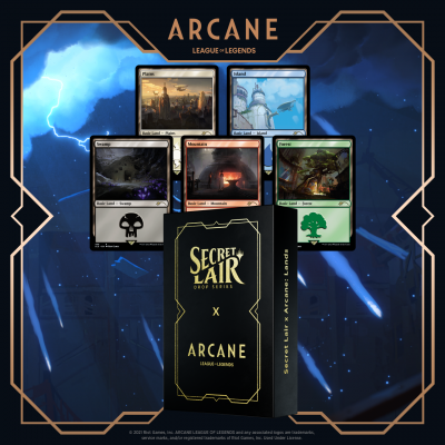 Magic: The Gathering Secret Lair Drop - Secret Lair x Arcane: Lands