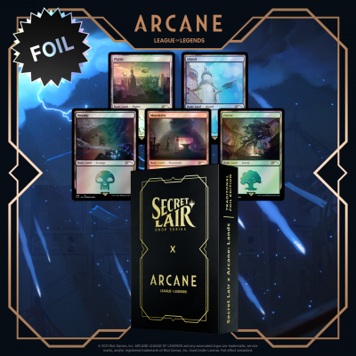 Magic: The Gathering Secret Lair Drop - Secret Lair x Arcane: Lands - Foil