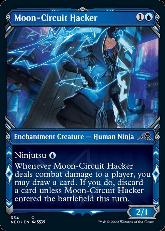 Moon-Circuit Hacker (Showcase Ninja) [Kamigawa: Neon Dynasty]