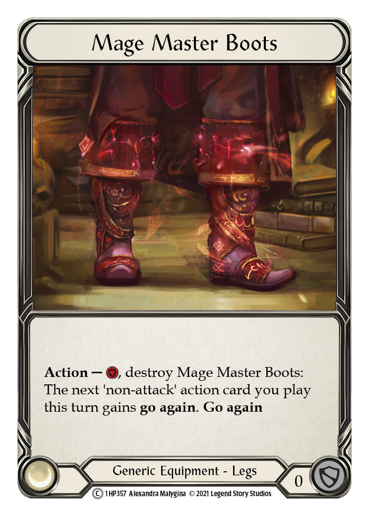 Mage Master Boots [1HP357] (History Pack 1)