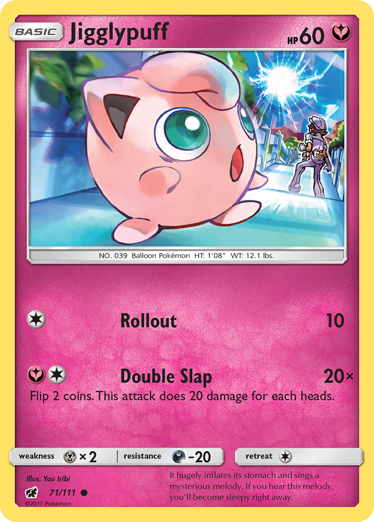 Jigglypuff (71/111) [Sun & Moon: Crimson Invasion]