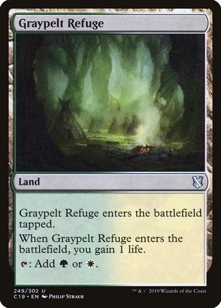 Graypelt Refuge [Commander 2019] - Good Games