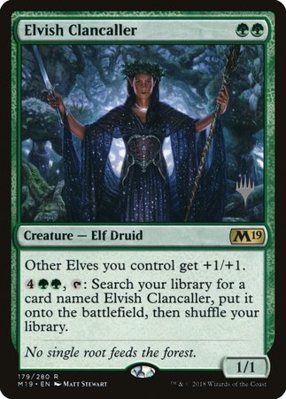 Elvish Clancaller [Core Set 2019 Promos] - Good Games