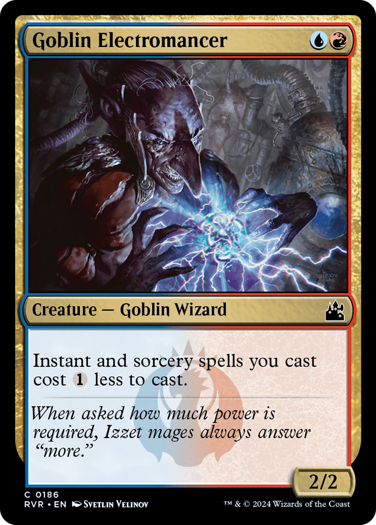 Goblin Electromancer [Ravnica Remastered]