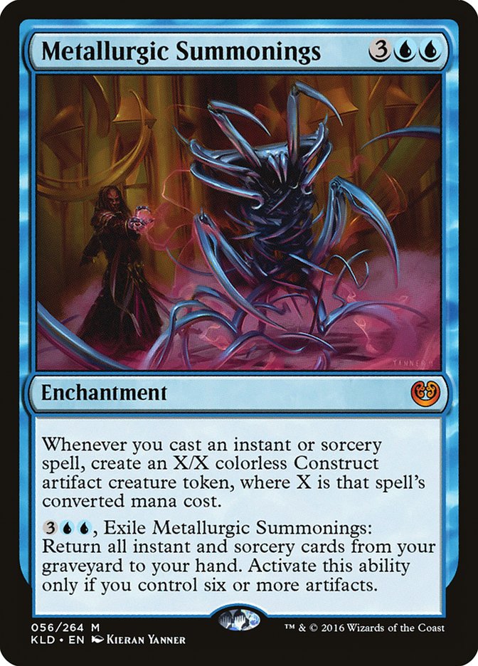 Metallurgic Summonings [Kaladesh]