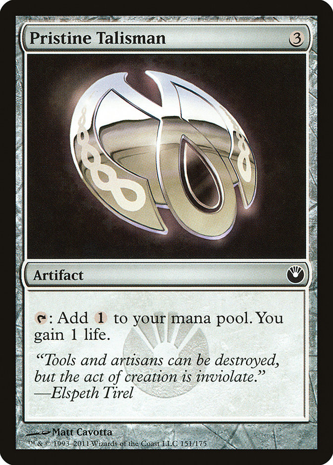 Pristine Talisman (Game Day) [New Phyrexia Promos]