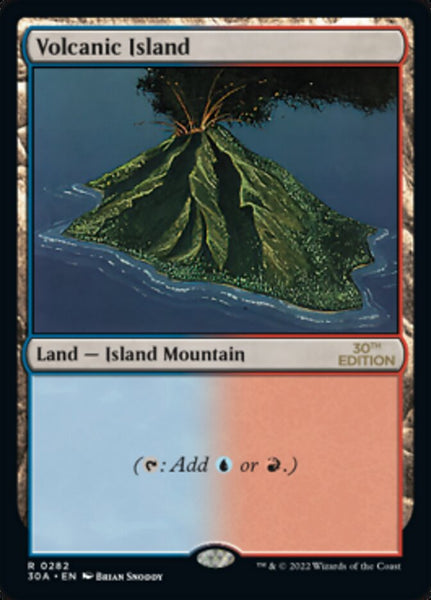 MTG Volcanic  30th １枚　匿名配送 MTG Volcanic Island 30th 1枚 匿名配送 【公式通販】