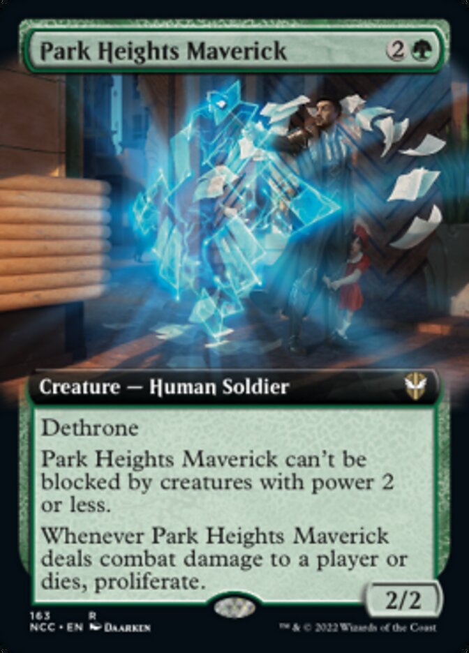 Park Heights Maverick (Extended Art) [Streets of New Capenna Commander]