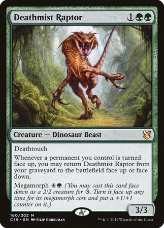 Deathmist Raptor [Commander 2019] - Good Games