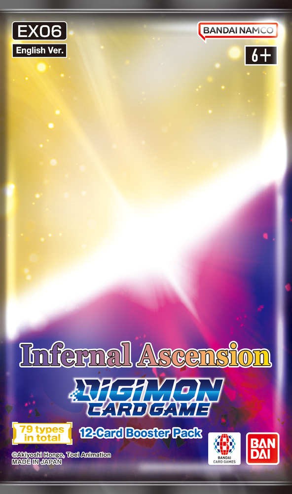 Digimon Card Game Infernal Ascension [EX06] Booster Pack (Preorder)