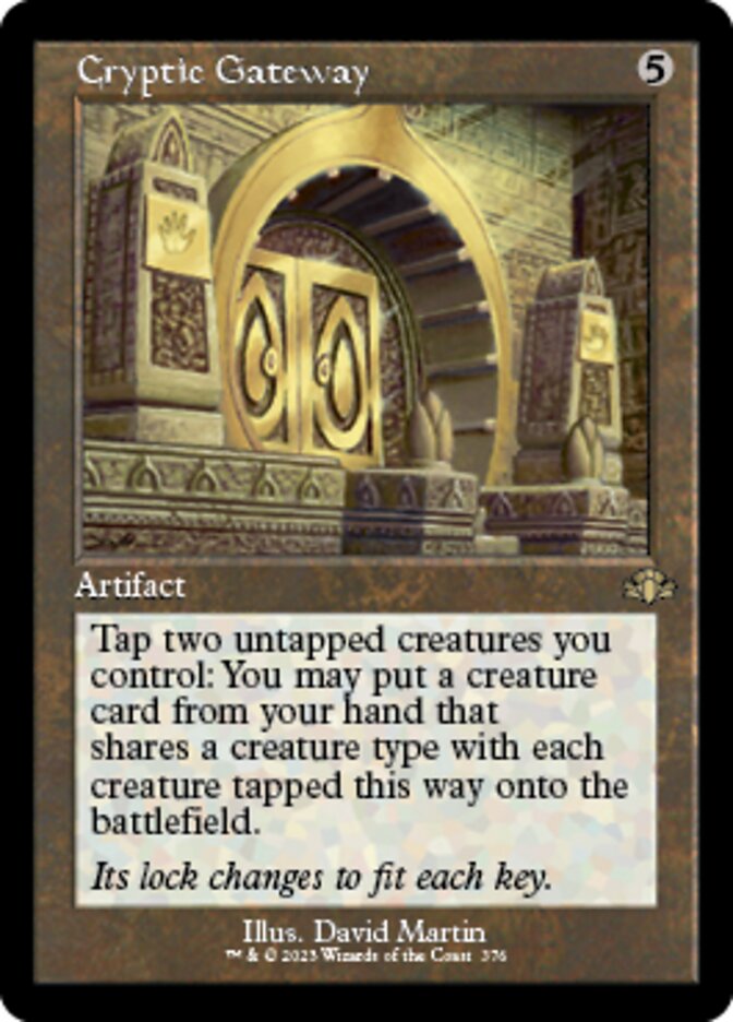 Cryptic Gateway (Retro) [Dominaria Remastered]