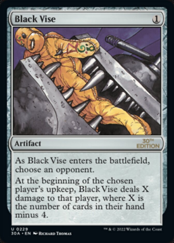 Black Vise [30th Anniversary Edition] | Good Games TCG