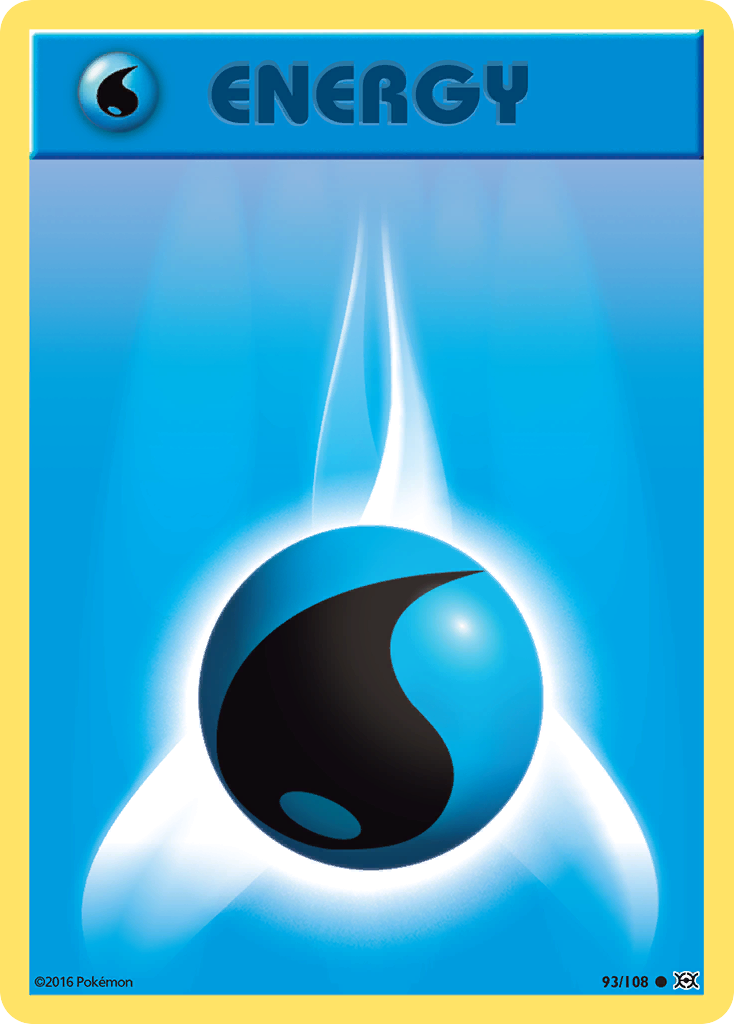 Water Energy (93/108) [XY: Evolutions]