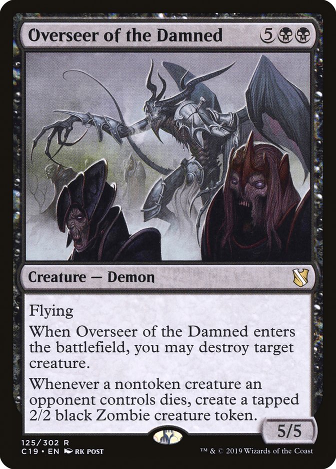 Overseer of the Damned [Commander 2019]