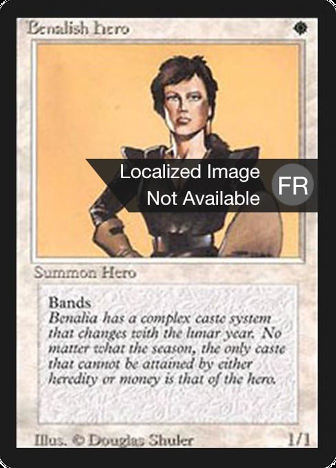 Benalish Hero [Foreign Black Border]
