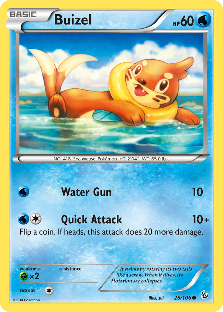 Buizel (28/106) [XY: Flashfire]