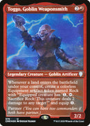 Toggo, Goblin Weaponsmith (Etched) [Commander Legends]