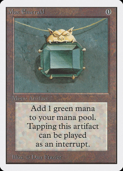 Mox Emerald [Unlimited Edition] | Good Games TCG