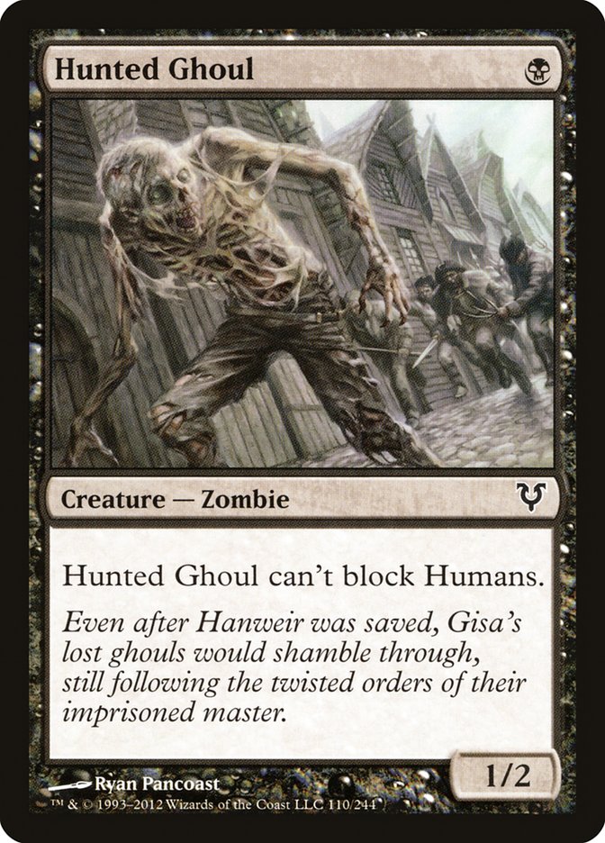 Hunted Ghoul [Avacyn Restored]