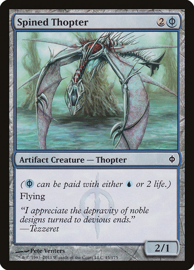 Spined Thopter [New Phyrexia]