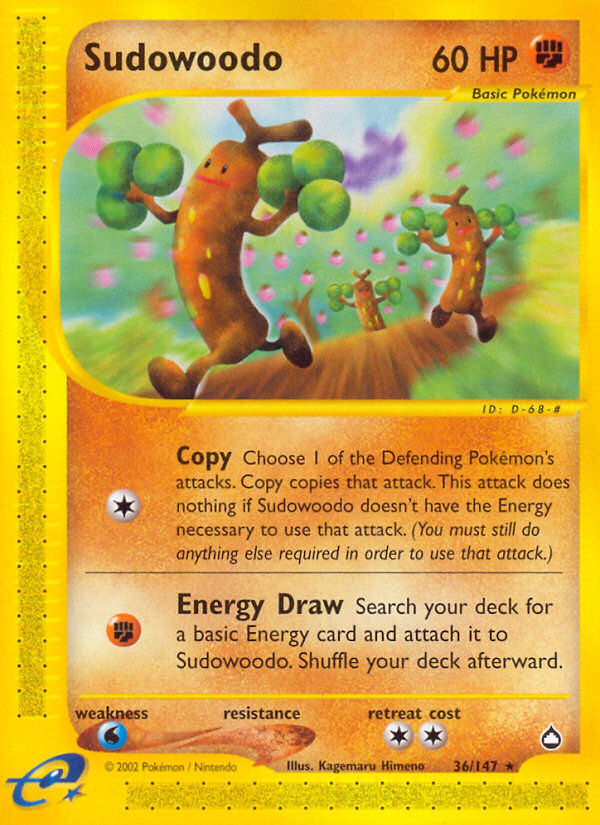 Sudowoodo (36/147) [Aquapolis]