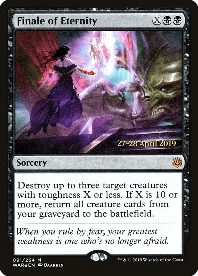 Finale of Eternity [War of the Spark Prerelease Promos]