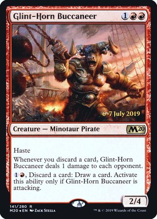 Glint-Horn Buccaneer [Core Set 2020 Promos] - Good Games