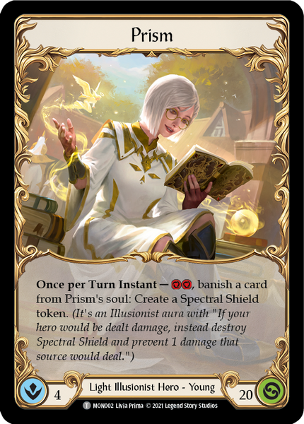 Prism, Sculptor of Arc Light プレイマット Prism // Prism, Sculptor of Arc Light [MON002 // MON001] (Monarch