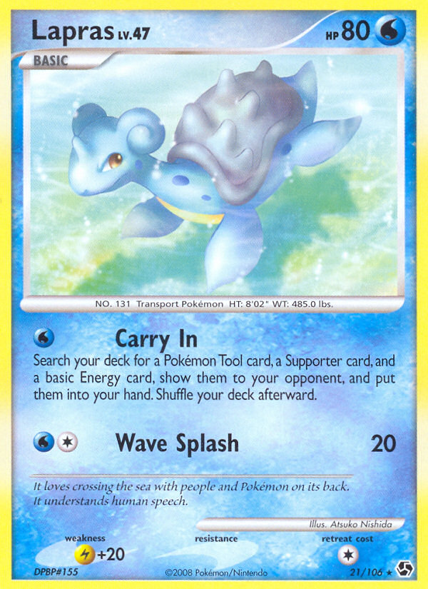 Lapras (21/106) [Diamond & Pearl: Great Encounters]