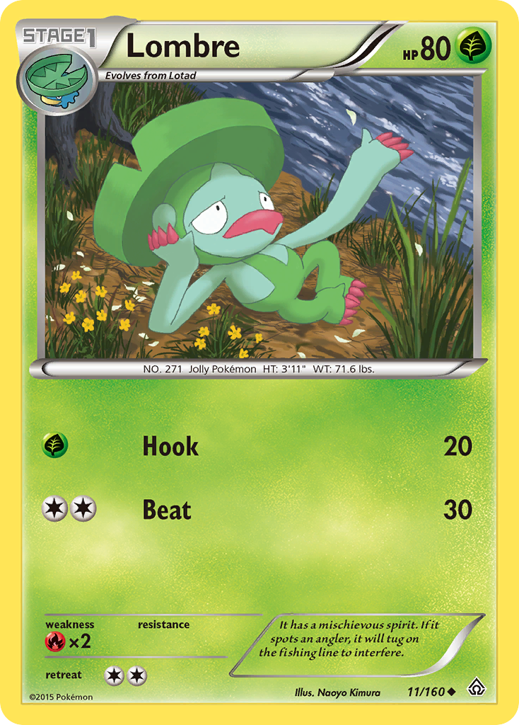 Lombre (11/160) [XY: Primal Clash]