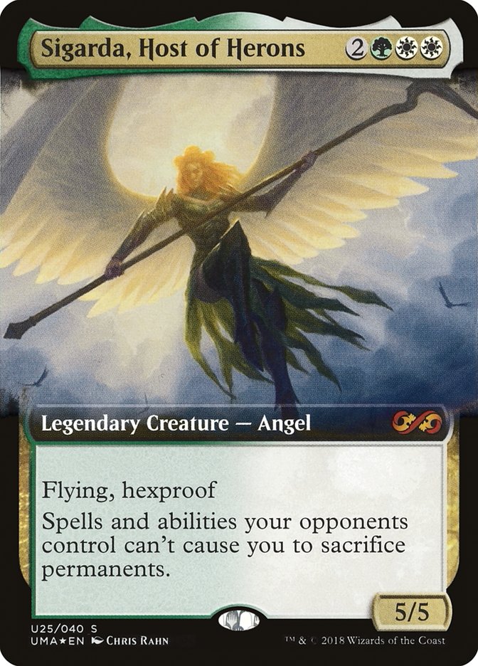 Sigarda, Host of Herons (Topper) [Ultimate Masters Box Topper]