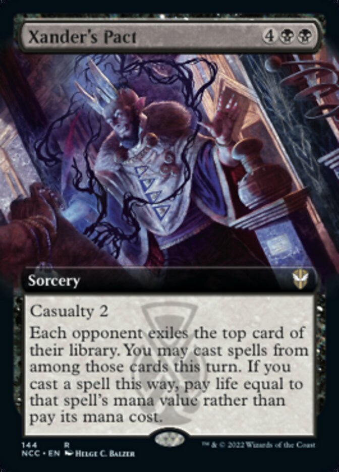 Xander's Pact (Extended Art) [Streets of New Capenna Commander]