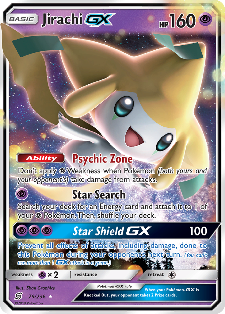 Jirachi GX (79/236) [Sun & Moon: Unified Minds]