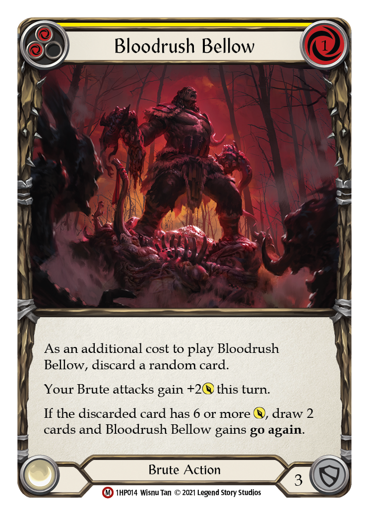 Bloodrush Bellow [1HP014] (History Pack 1)