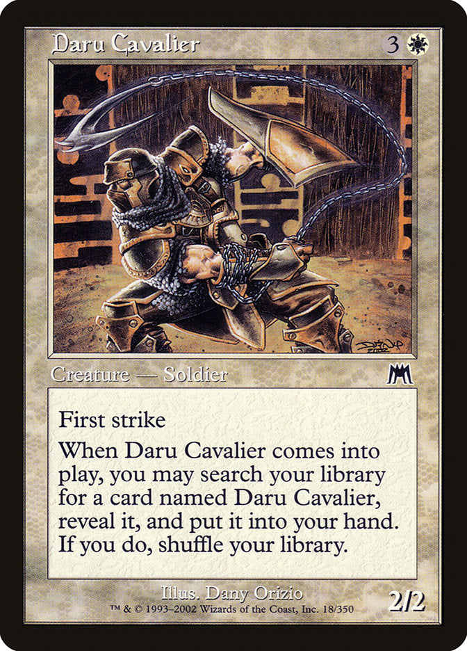 Daru Cavalier [Onslaught]
