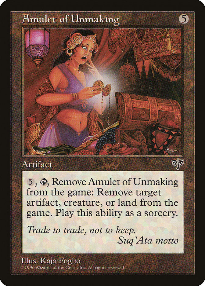Amulet of Unmaking [Mirage]