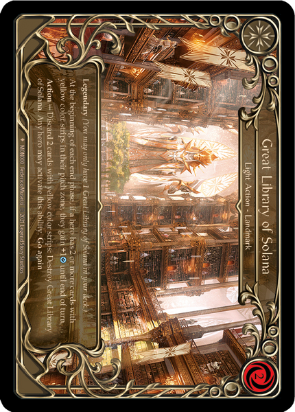 その他 Flesh and Blood Great Library of Solana 7f4622ed-12dc-541a-82f6-