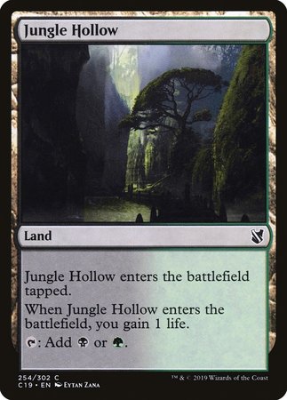 Jungle Hollow [Commander 2019] - Good Games