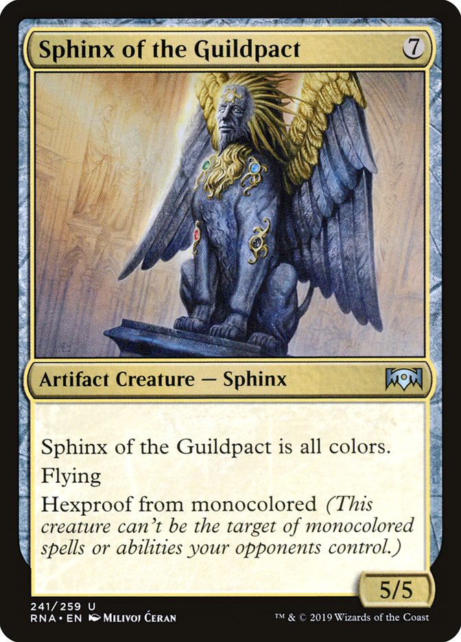 Sphinx of the Guildpact [Ravnica Allegiance]