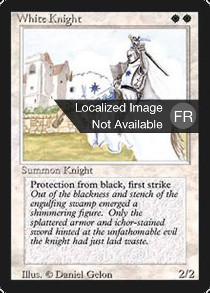 White Knight [Foreign Black Border]