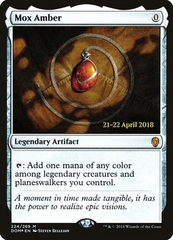 Mox Amber [Dominaria Prerelease Promos]