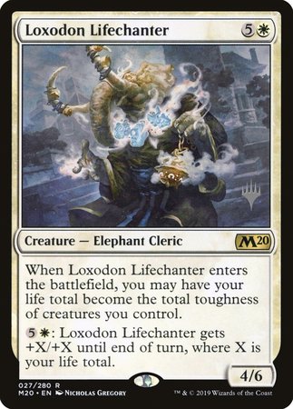 Loxodon Lifechanter [Core Set 2020 Promos] - Good Games