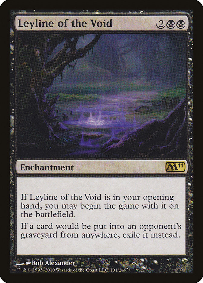 Leyline of the Void [Magic 2011]