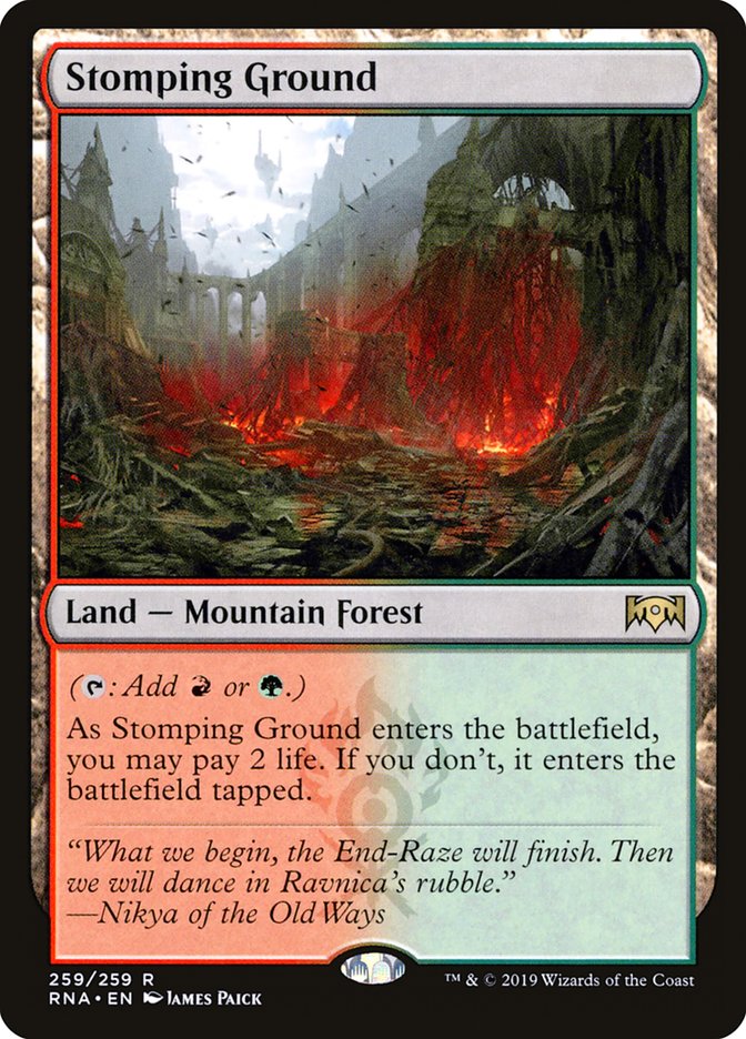 Stomping Ground [Ravnica Allegiance] | Good Games TCG